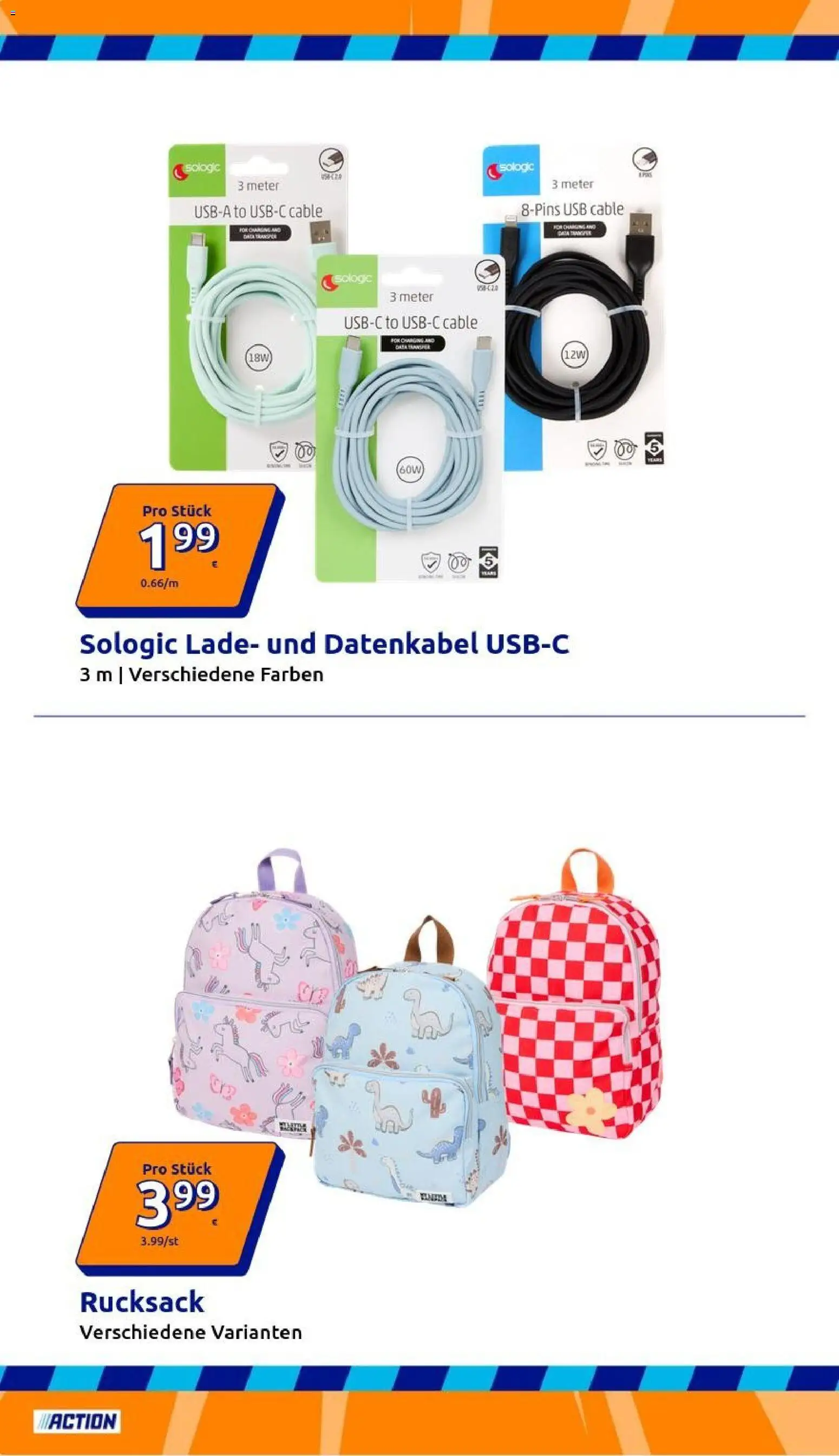 Action Prospekt – gültig ab 02.09.2026 | Seite: 14 | Produkte: USB, Rucksack