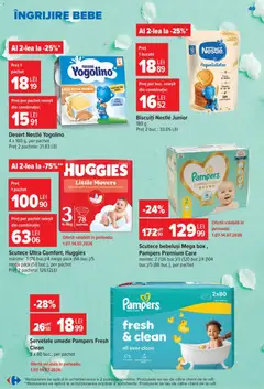 Ofertele Carrefour valabile de la 08.07.2026 | Pagină: 50 | Produse: Pară, Pomelo, Șervețele umede, Biscuiți