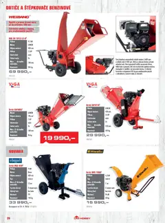 Náhled letáku Uni Hobby katalog - Zahradní technika 2026 od 13.03.2026 | Strana: 26 | Produkty: Nože, Drtič, Koš, Kola