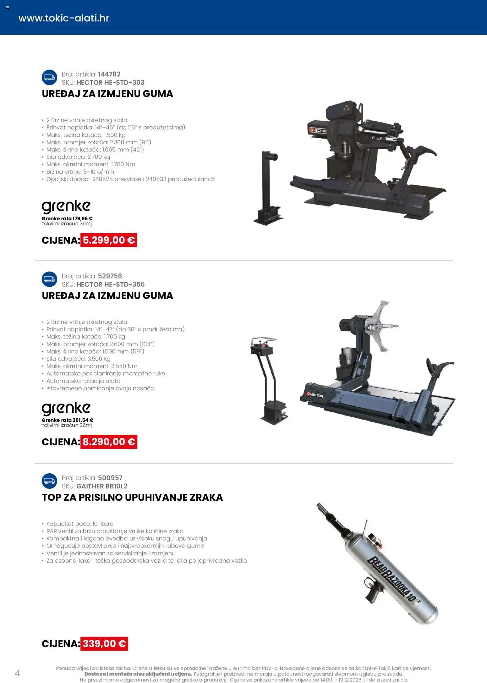 Tokić katalog | vrijedi od 14.09.2026 | Stranica: 4 | Proizvodi: Ventil
