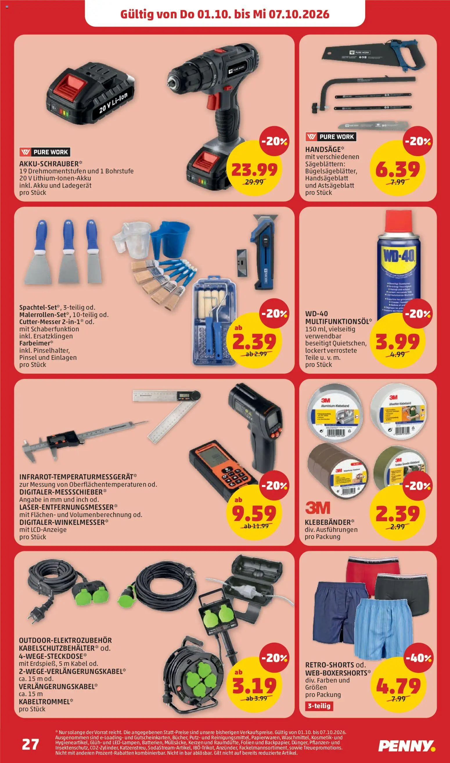 Penny Markt - Flugblatt gültig ab 01.10.2026 | Seite: 27