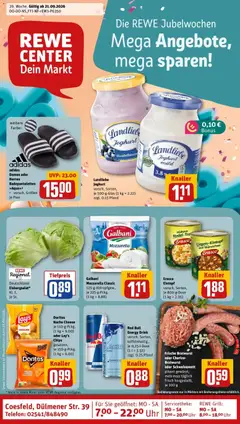 Rewe Prospekt Coesfeld ab 21.09.2026 gültig