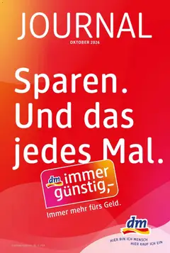 dm drogerie markt Flugblatt  / 2026 ab 08.10.2026 gültig
