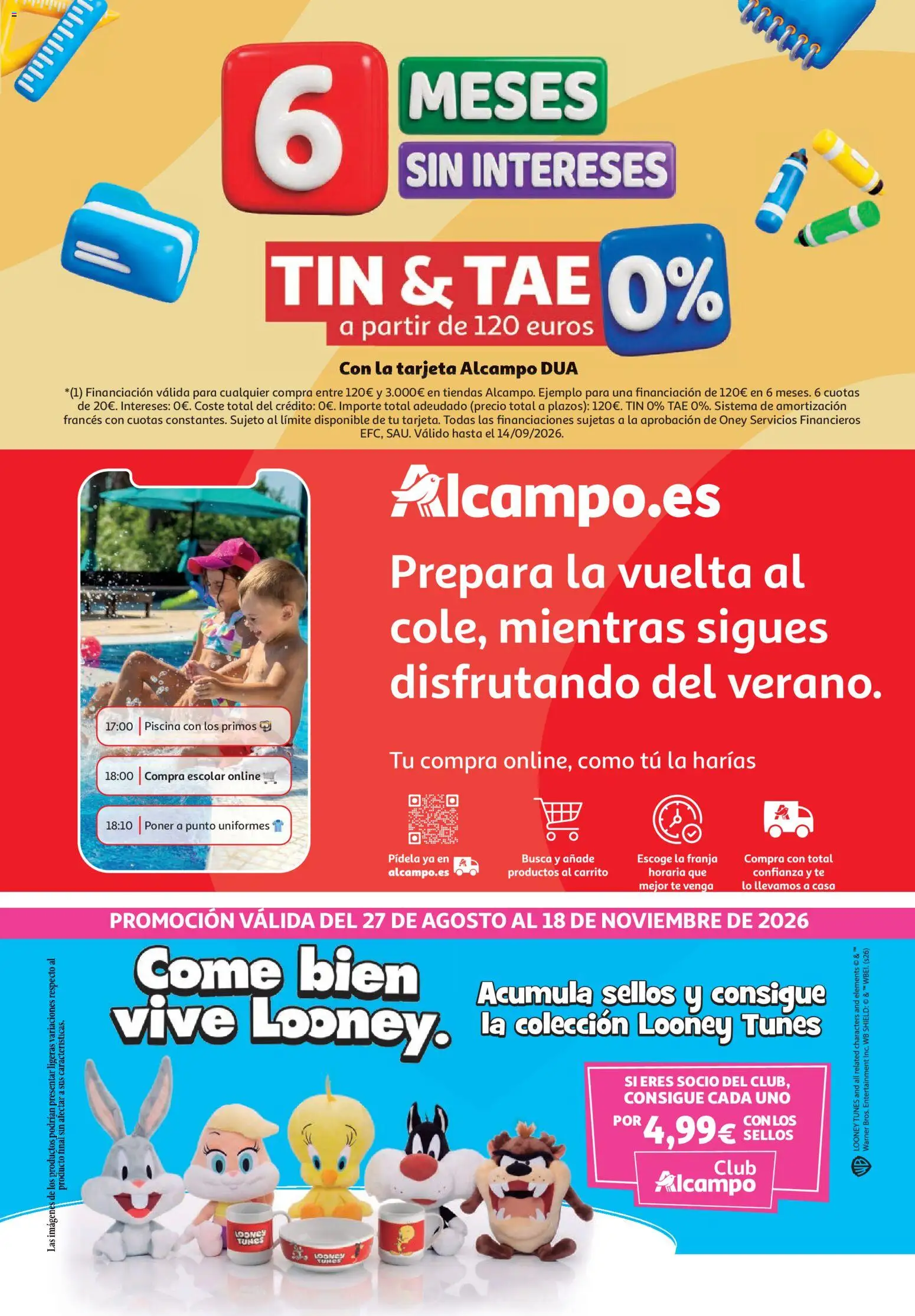 Alcampo - Superstore Nacional │ válido desde el 27/08/2026 | Página: 2 | Productos: Té, Piscina