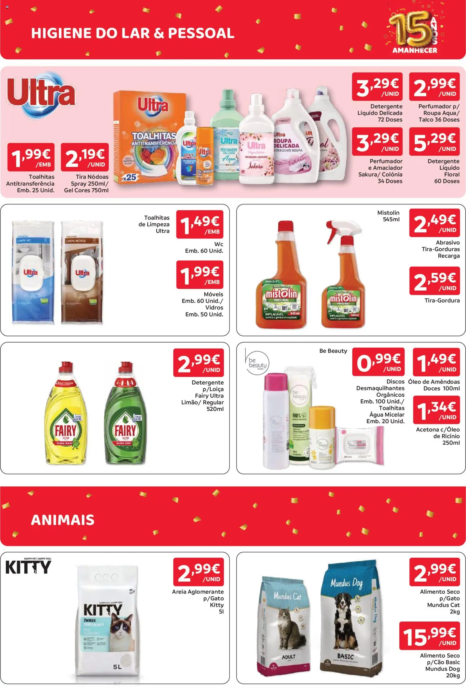Amanhecer folheto Madeira │ válido de 01/10/2026 | Página: 14 | Produtos: Agua, Água micelar, Detergente, Doces