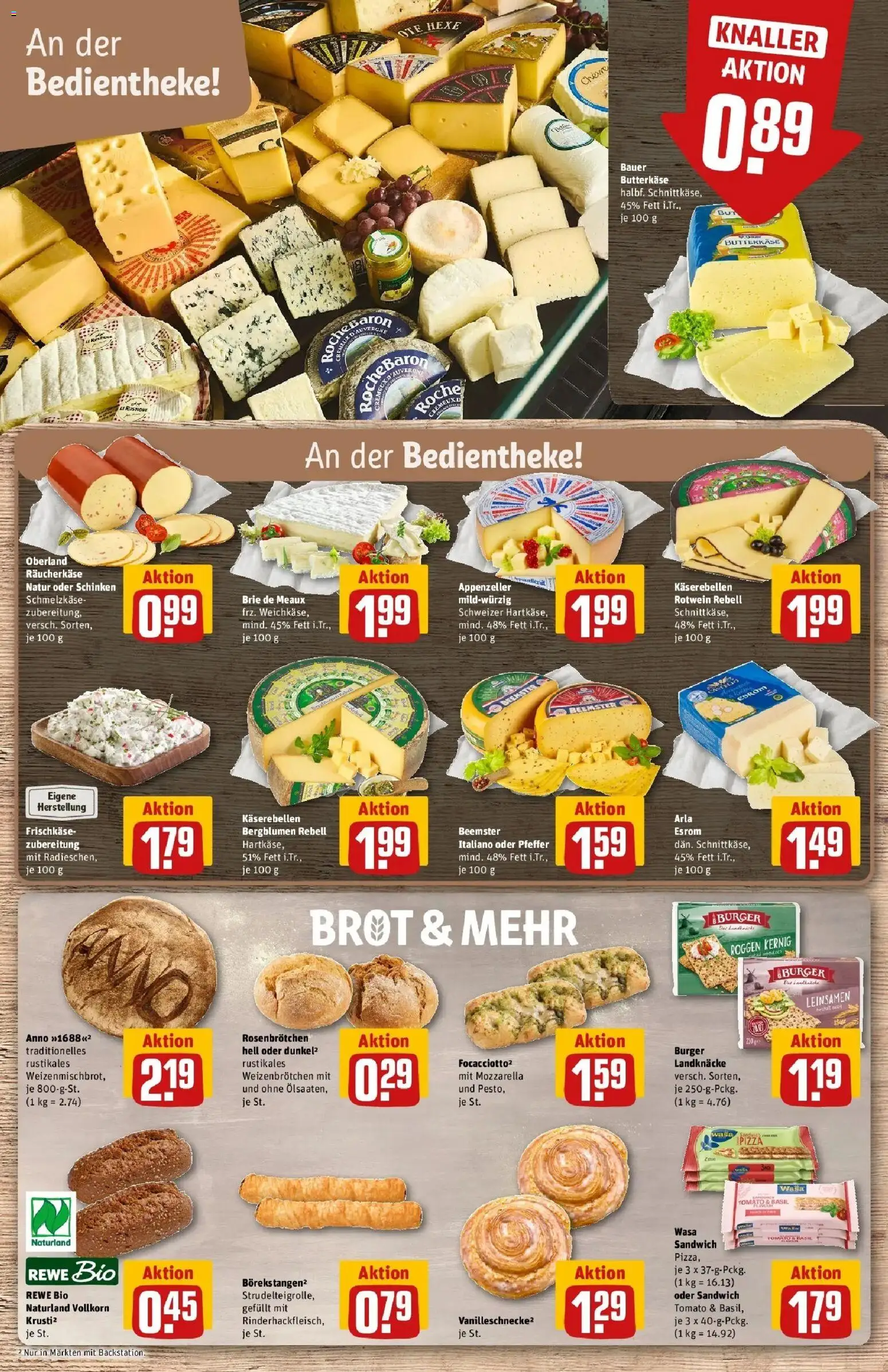 REWE Prospekt ab 07.09.2026 zum Blättern » Angebote | Seite: 11 | Produkte: Rotwein, Mozzarella, Pfeffer, Schinken