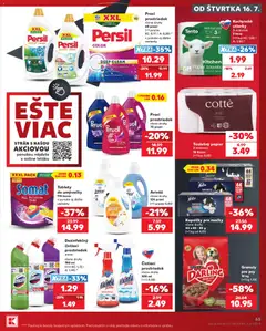 Kaufland SK akciós újság - amely érvényes a következő dátumtól: 2026.07.16. | Oldal: 65