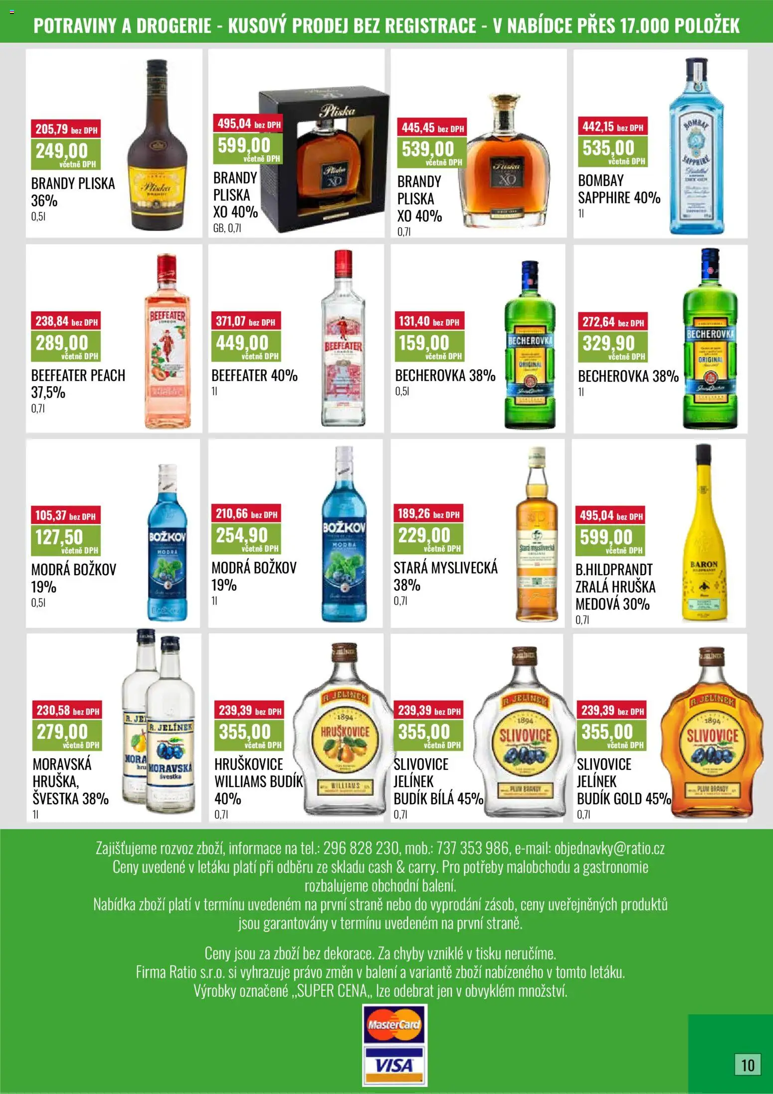 Ratio leták od 01.06.2026 | Strana: 11 | Produkty: Stará myslivecká, Potraviny, Slivovice, Becherovka