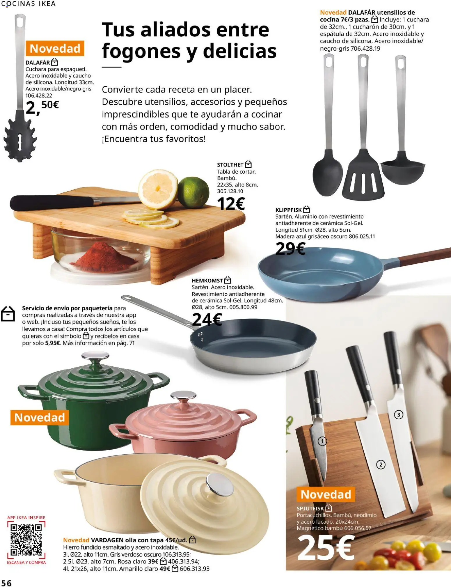 IKEA - Accesorios y decoración │ válido desde el 01/09/2026 | Página: 56 | Productos: Té, Cocina