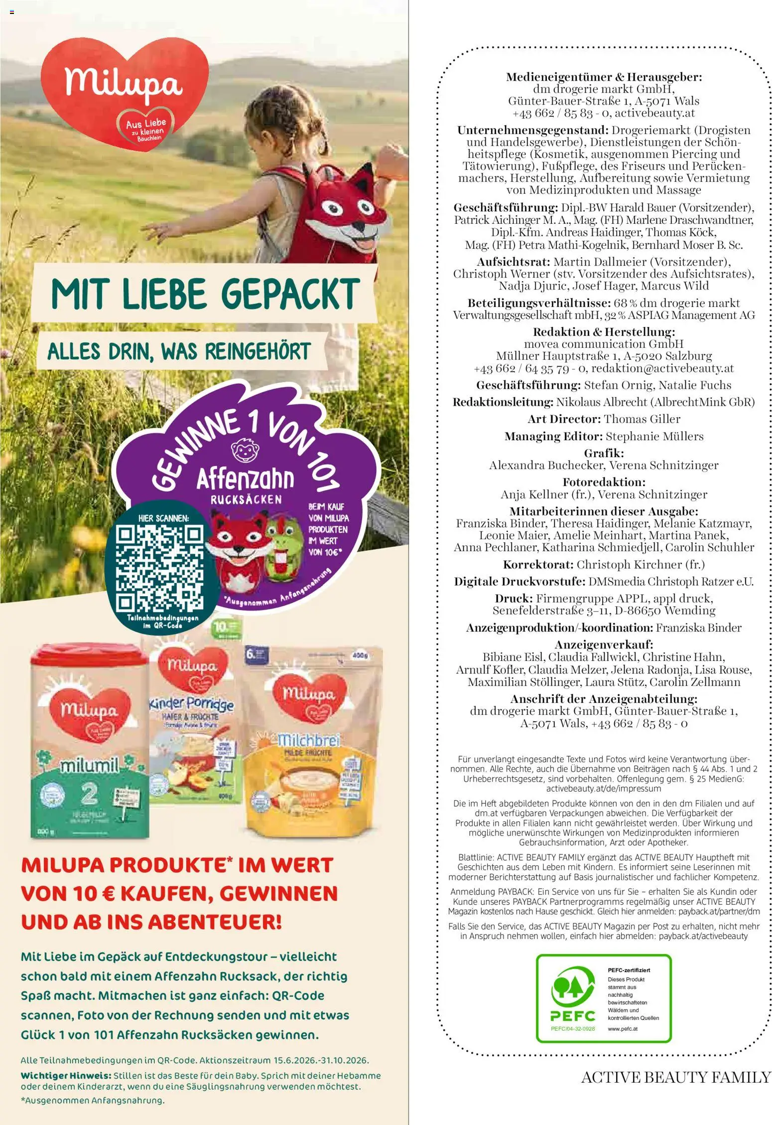 dm drogerie markt Family Magazin October 2026 gültig ab 01.10.2026 | Seite: 6 | Produkte: Magazin