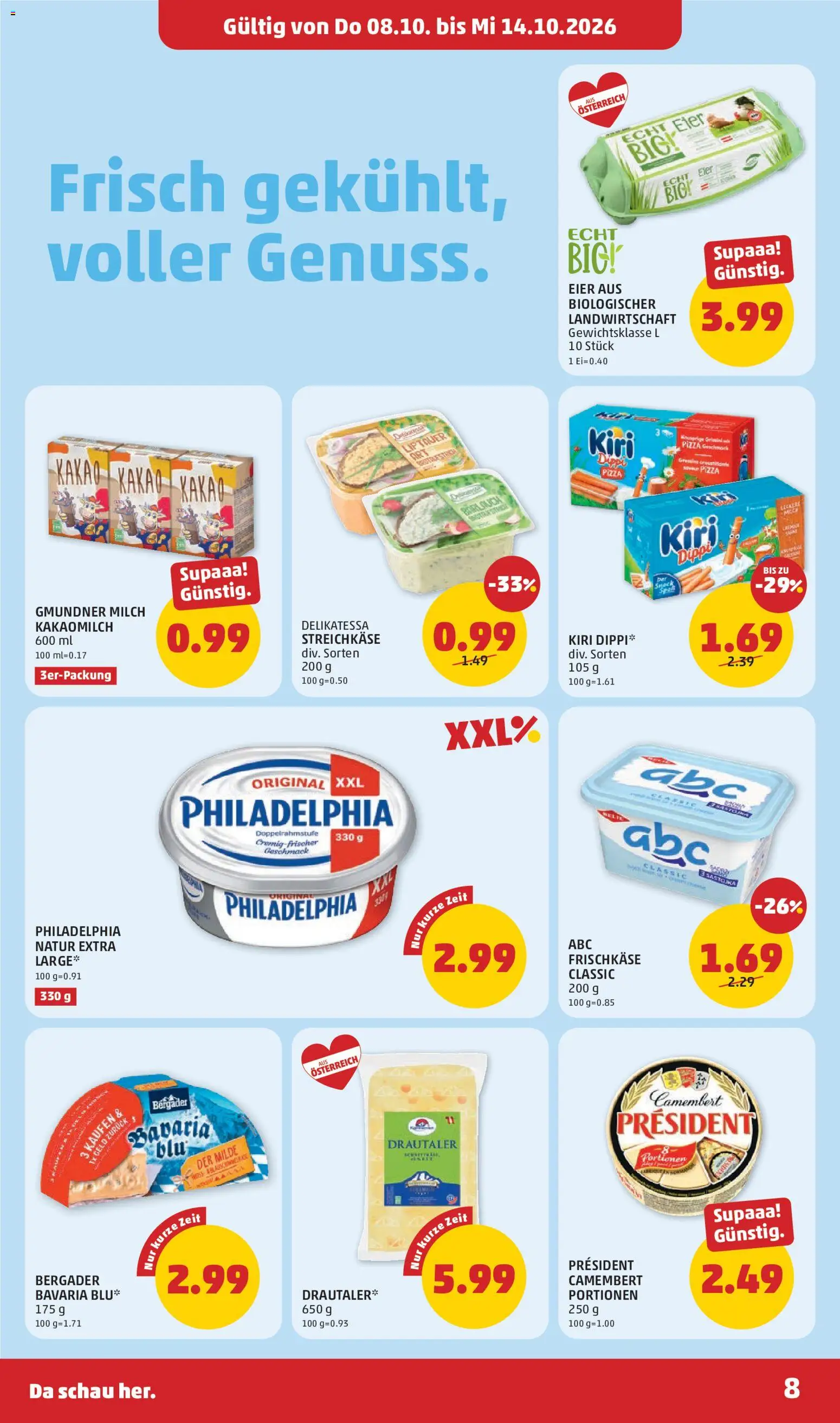Penny Markt Flugblatt gültig ab 04.10.2026 | Seite: 8