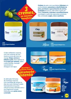 Pré-visualização Creme Corporal Azeitona, Hidratante com óleo de azeitona dermatologicamente comprovado. válido de 16.03.2026 | Página: 29
