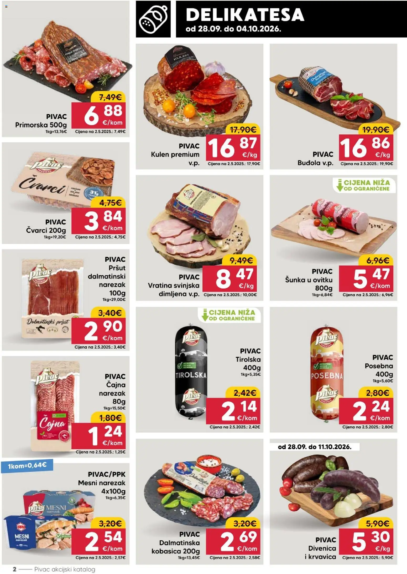 Pivac katalog | vrijedi od 28.09.2026 | Stranica: 2