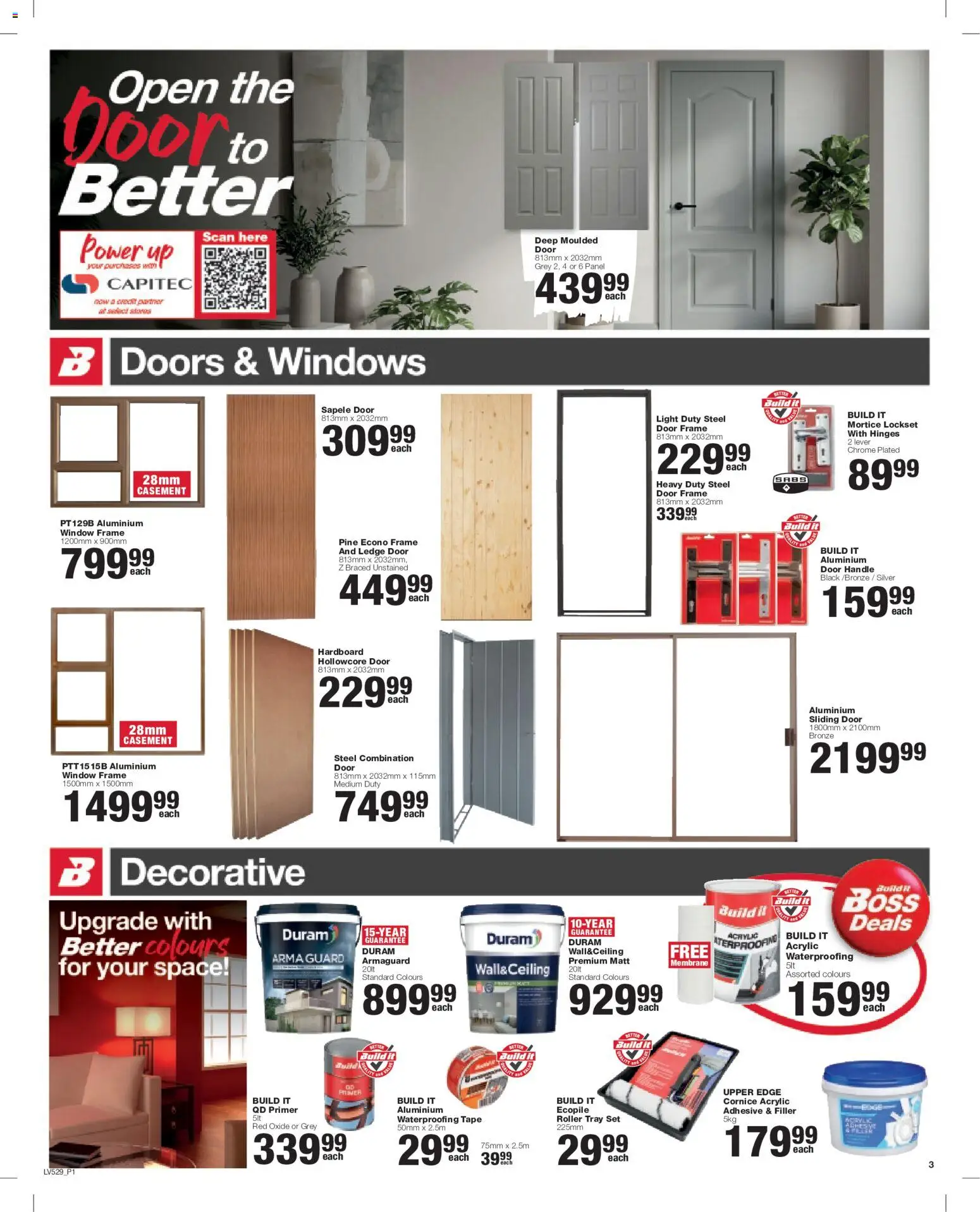 New Build It catalogue – valid from 22.05.2026 | Page: 3 | Products: Primer, Light, Adhesive, Tape