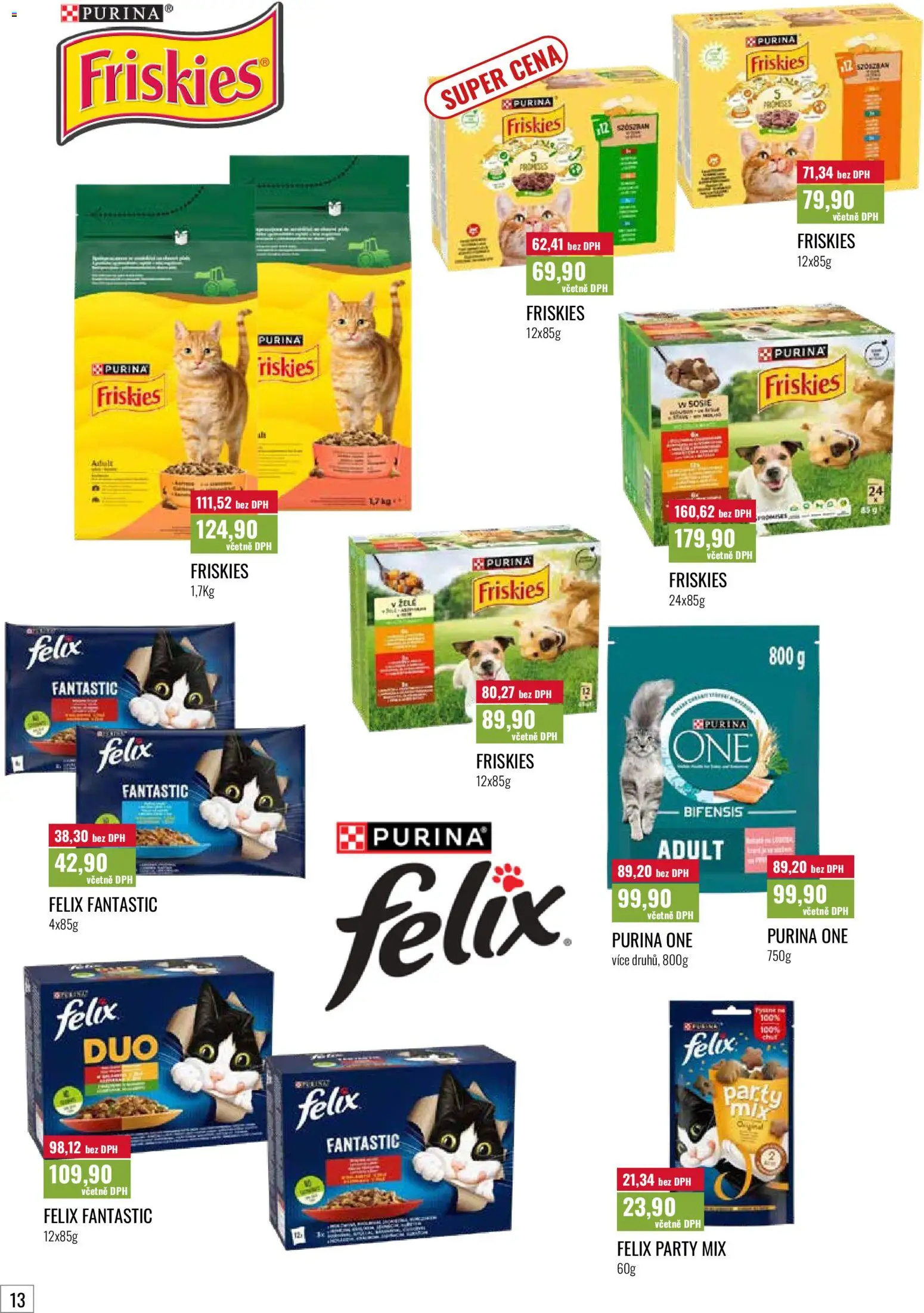 Ratio leták od 01.09.2026 | Strana: 14 | Produkty: Felix, Felix fantastic, Purina, Purina one