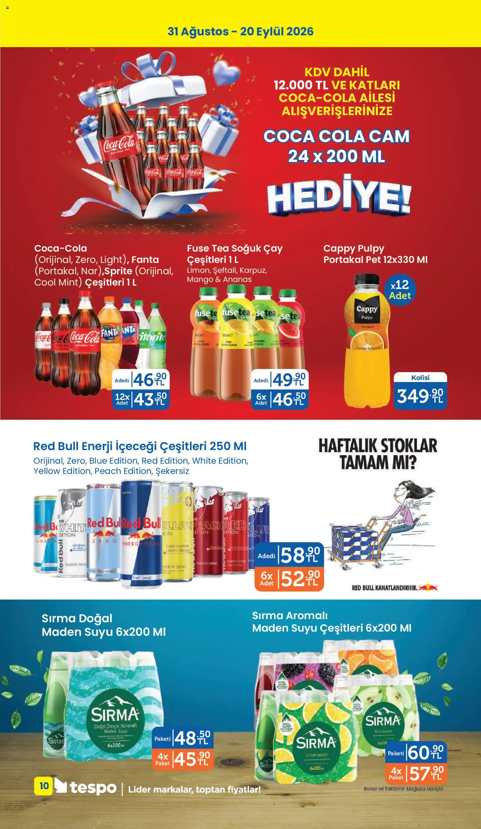 Tespo Katalog - 31 Ağustos 2026 tarihinden itibaren geçerlidir | Sayfa: 10