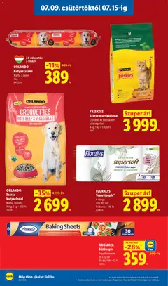 Lidl akciós újság - amely érvényes a következő dátumtól: 2026.07.09. | Oldal: 18