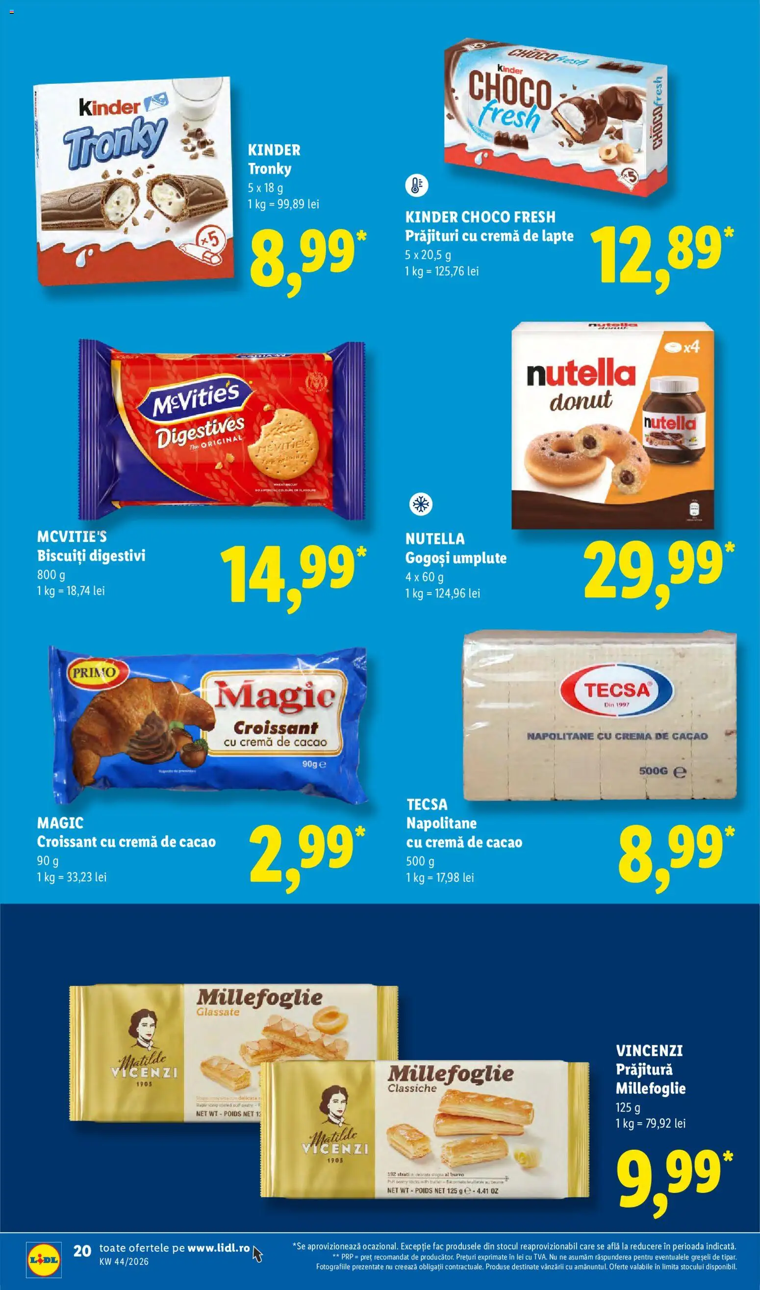 Noul catalog Lidl – valabil de la 26.10.2026 | Pagină: 20
