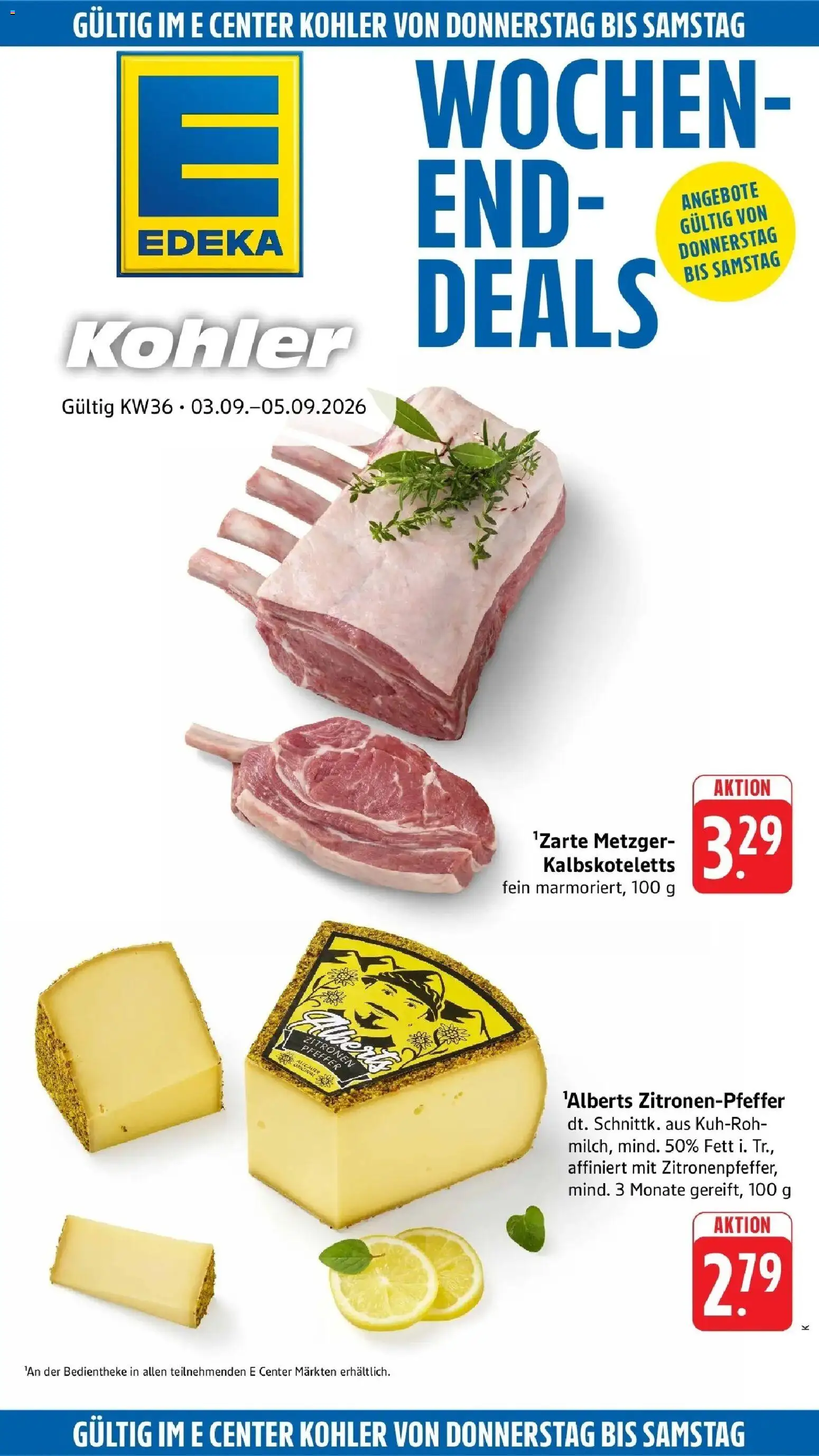Edeka Prospekt Lahr (ab 31.08.2026) » Angebote Online | Seite: 48 | Produkte: Pfeffer, Zitronen