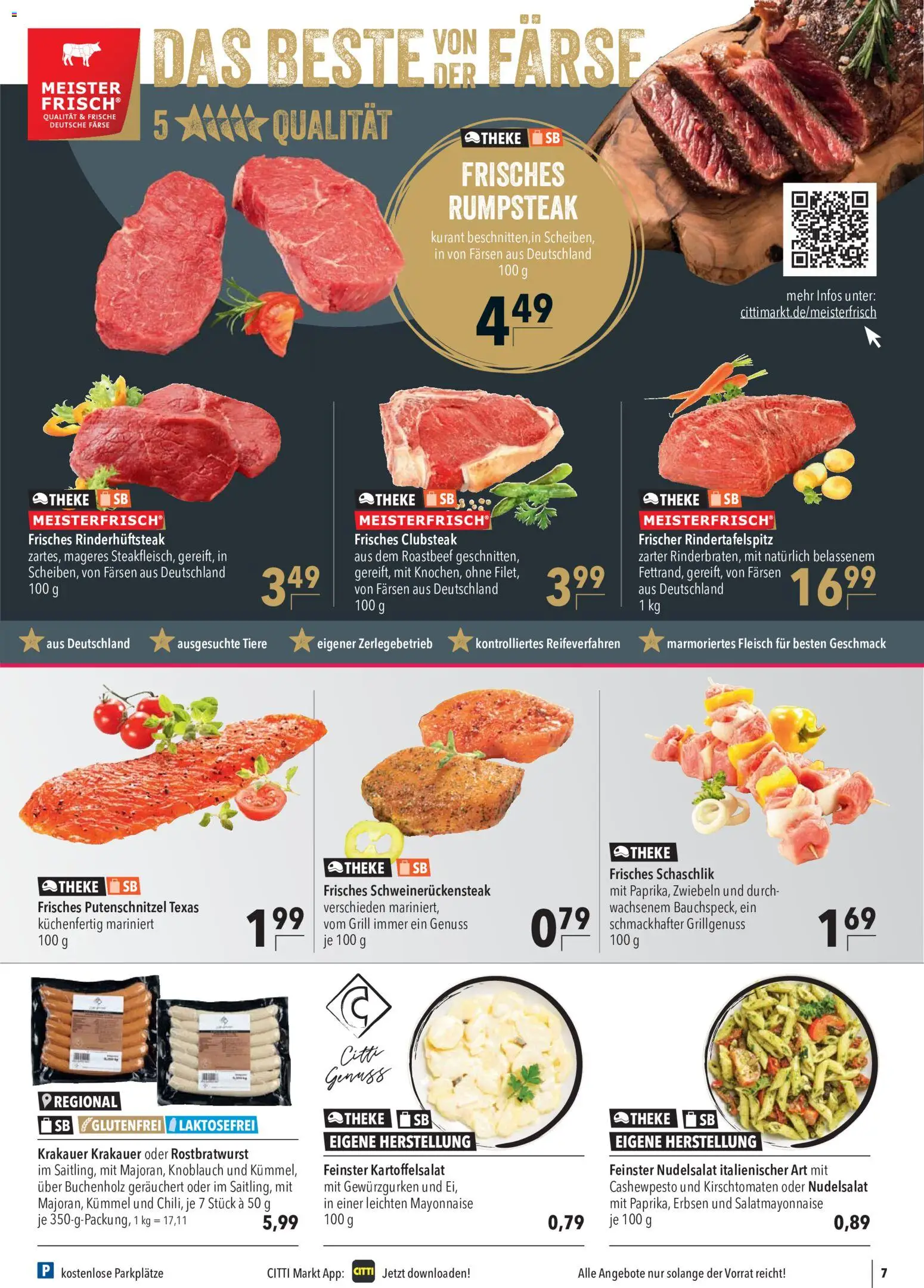 CITTI Markt Prospekt – gültig ab 02.09.2026 | Seite: 7 | Produkte: Grill, Zwiebeln, Mayonnaise, Kirschtomaten