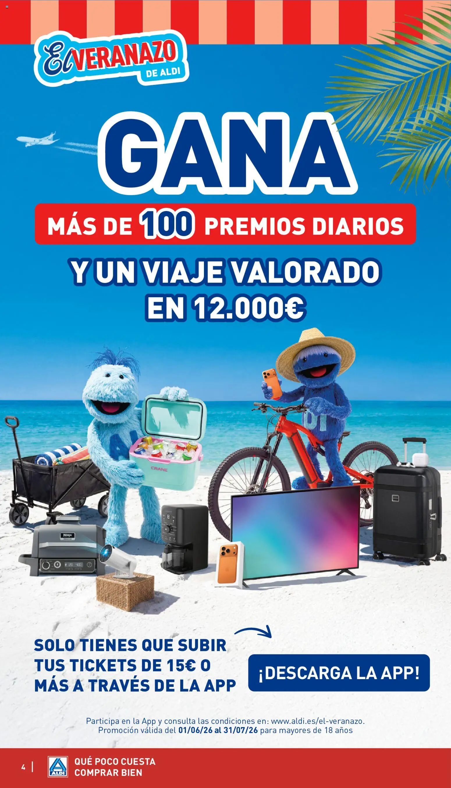 Aldi folleto Península │ válido desde el 22.06.2026 | Página: 4 | Productos: Smartphone, Televisor, Televisión, Nevera