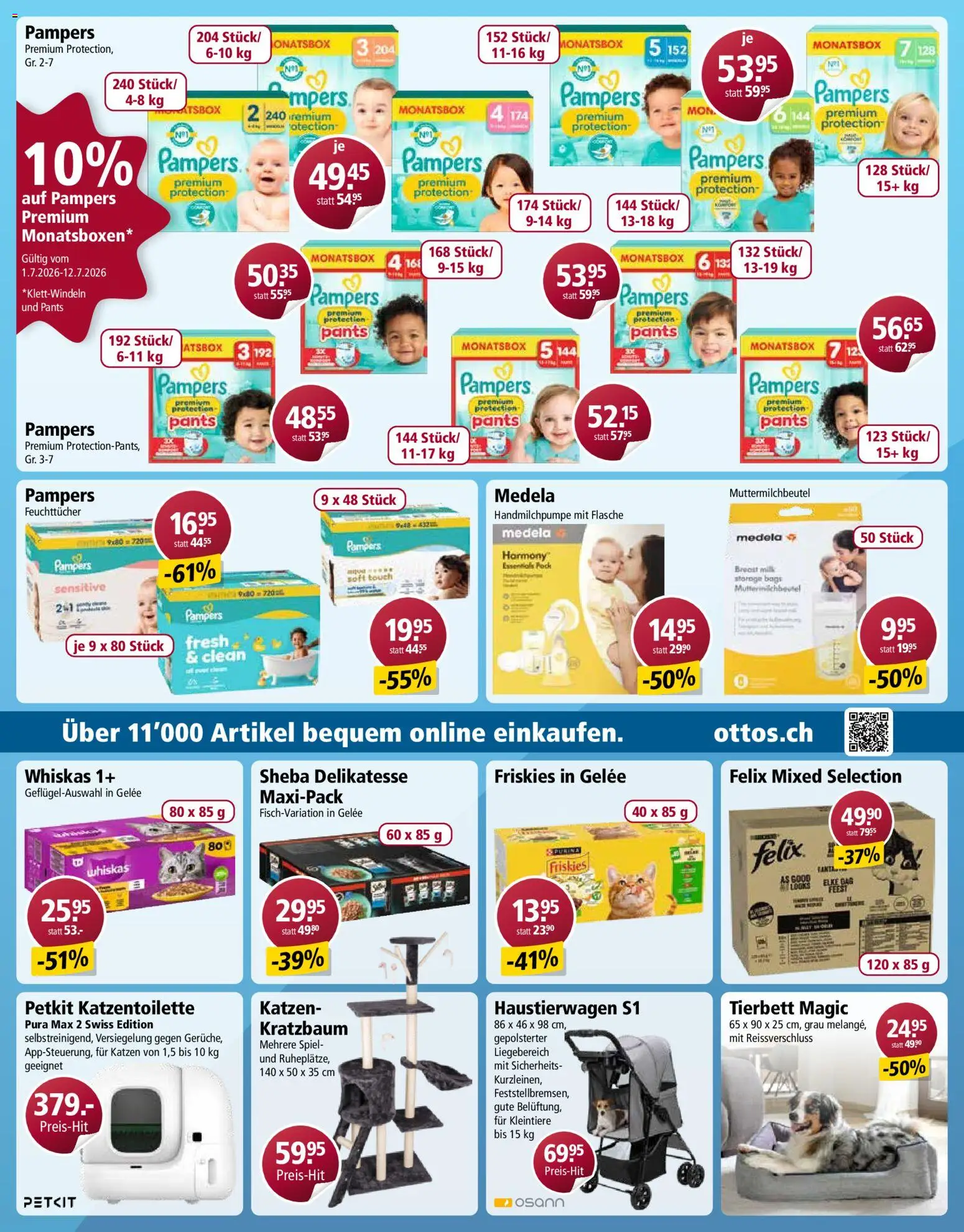 Otto's aktionen – gültig ab 30.06.2026 | Seite: 14 | Produkte: Spiel, Pampers