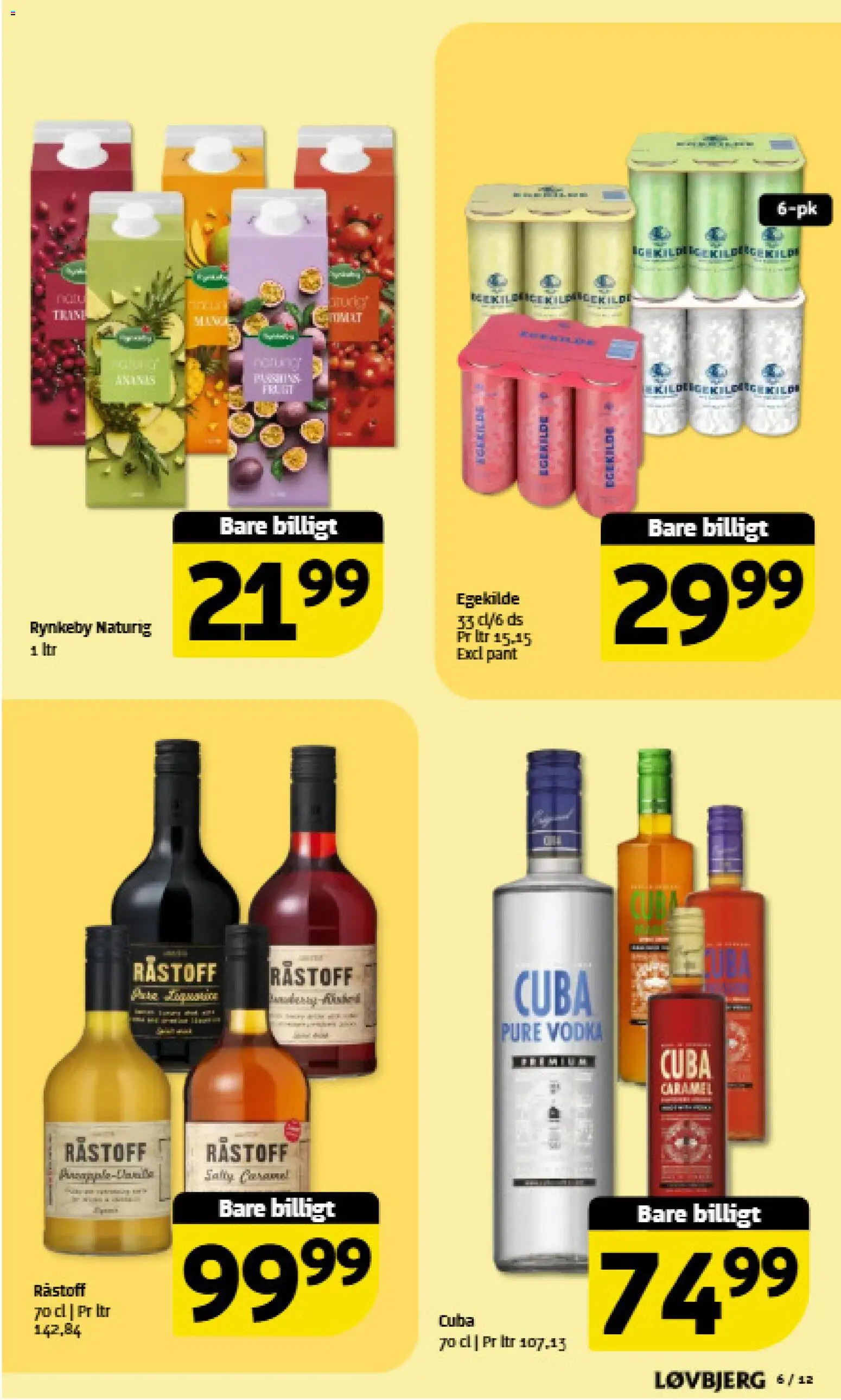 Løvbjerg tilbudsavis – gyldig fra 22.05.2026 | Side: 6 | Produkter: Vodka