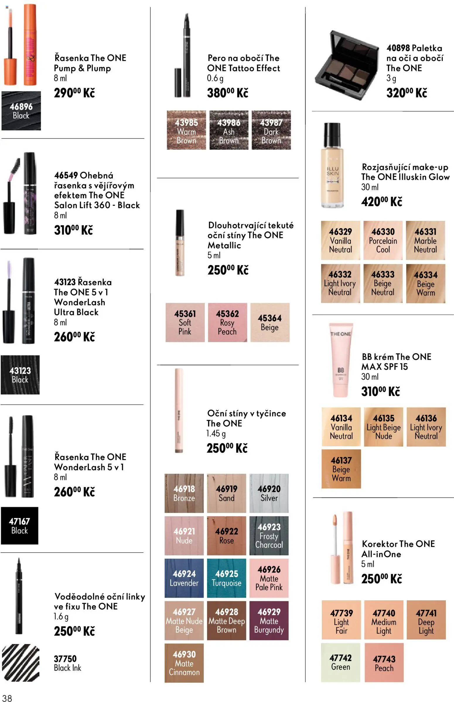 Oriflame katalog č. 11/2026 od 29.07.2026 | Strana: 38