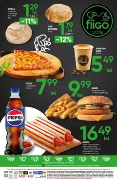 Ofertele Profi valabile de la 13.05.2026 | Pagină: 8 | Produse: Vitrină, Crenvurști, Chiflă, Pizza
