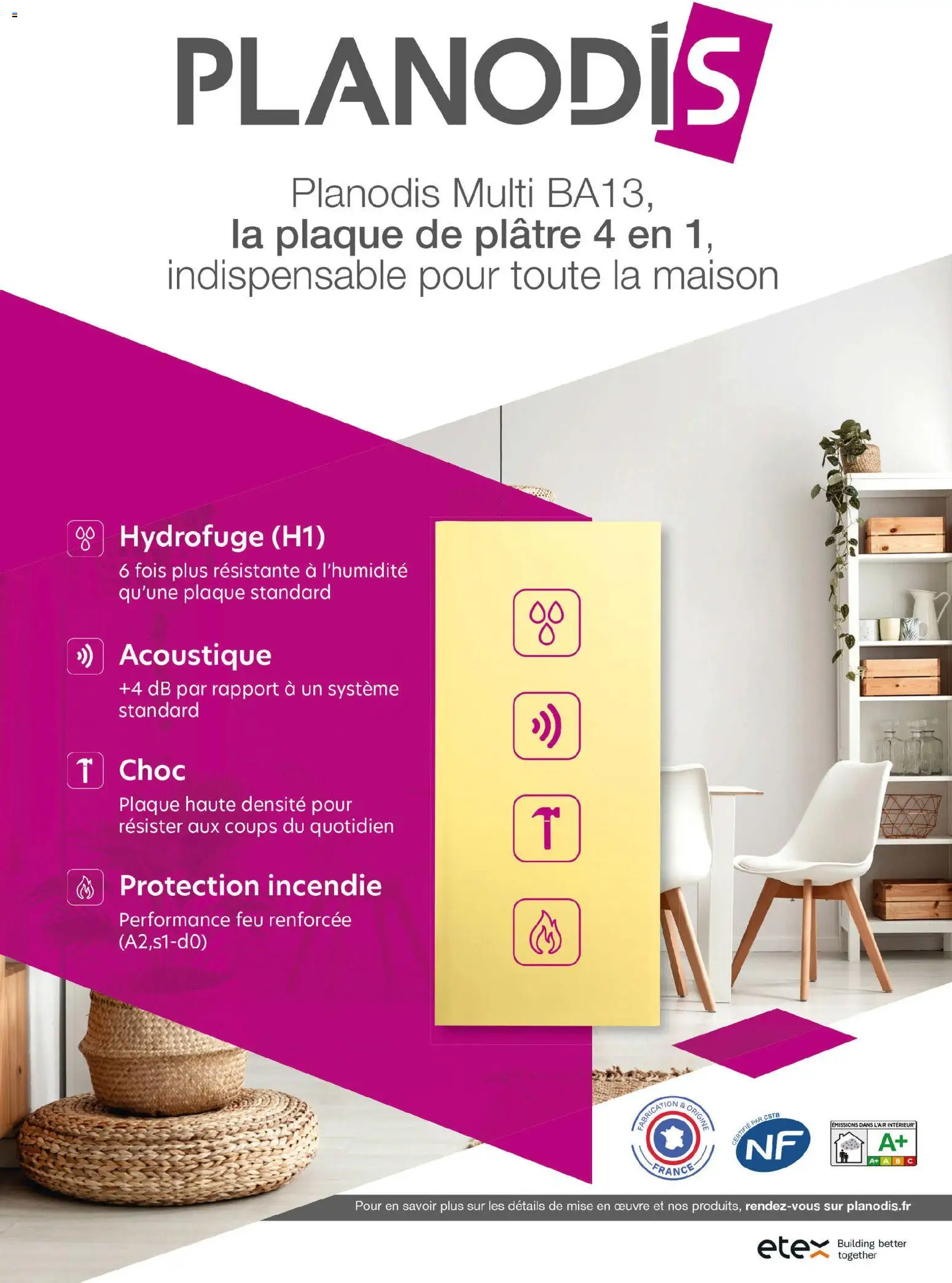{H1} | Page: 89 | Produits: Plâtre, Plaque de platre