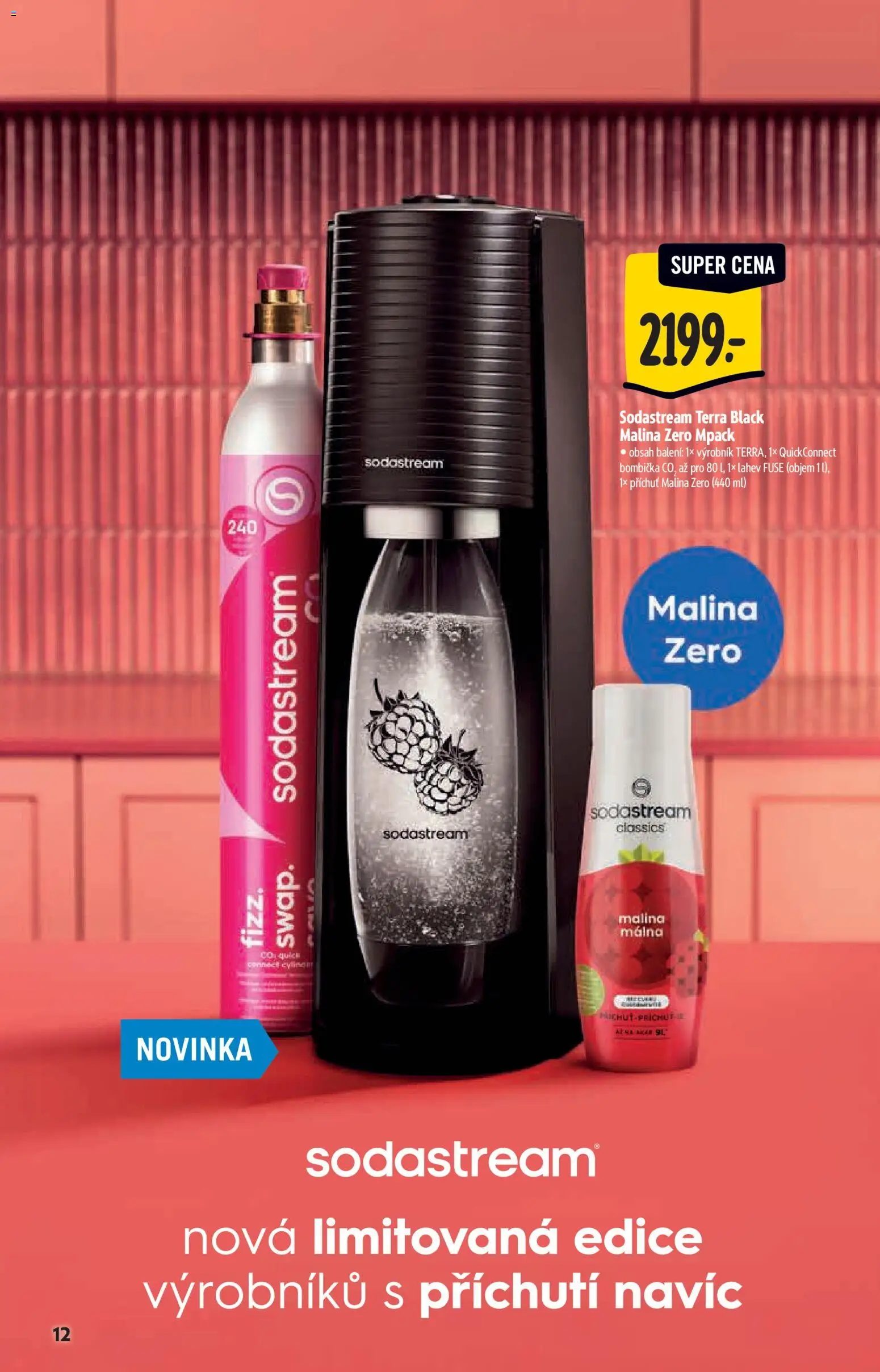 Albert katalog - Hypermarket od 15.07.2026 | Strana: 12 | Produkty: Sodastream, Láhev