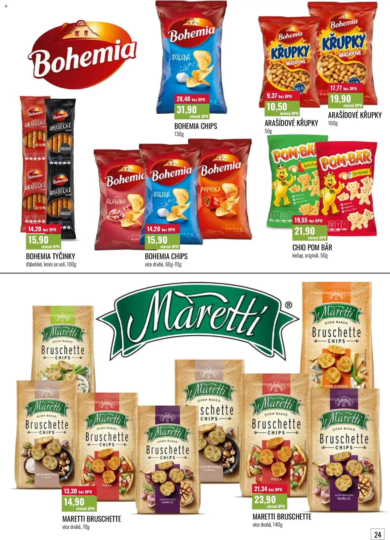 Ratio leták od 01.05.2026 | Strana: 25 | Produkty: Pizza, Tyčinky, Křupky, Bohemia chips
