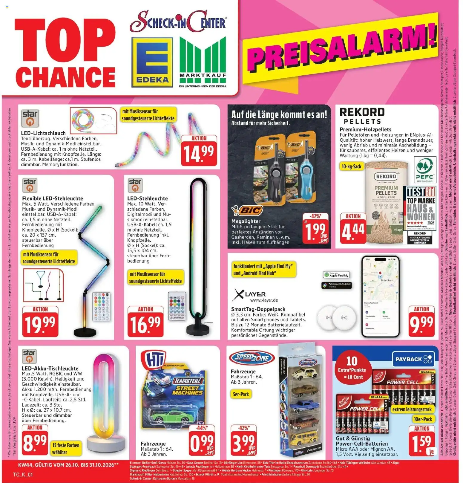 Marktkauf Prospekt Friedrichshafen (ab 26.10.2026) » Angebote online | Seite: 31 | Produkte: Berliner, Top, Smartphones