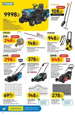 Pogląd oferty "Castorama gazetka" - ważna od 29.07.2026 | Strona: 26 | Produkty: Kosiarka, Nożyce do żywopłotu