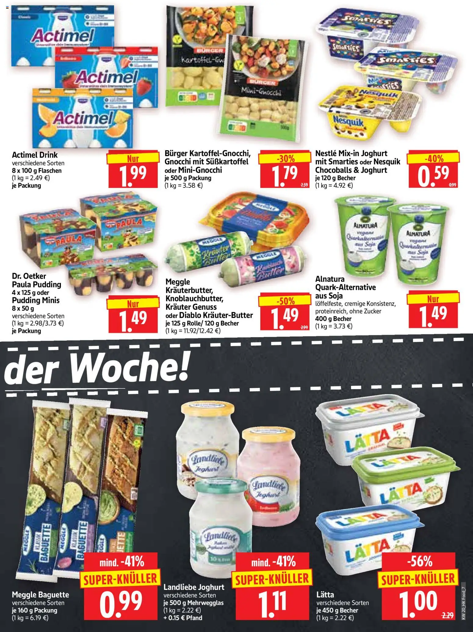 HERKULES Prospekt 	 – gültig ab 11.05.2026 | Seite: 7 | Produkte: Joghurt, Kräuterbutter, Zucker, Landliebe joghurt