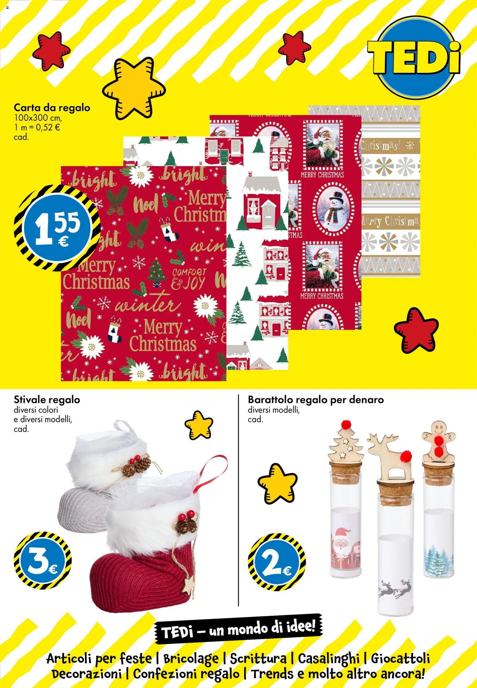 Volantino TEDi del 23/10/2026 | Pagina: 23 | Prodotti: Giocattoli, Carta da regalo, Decorazioni