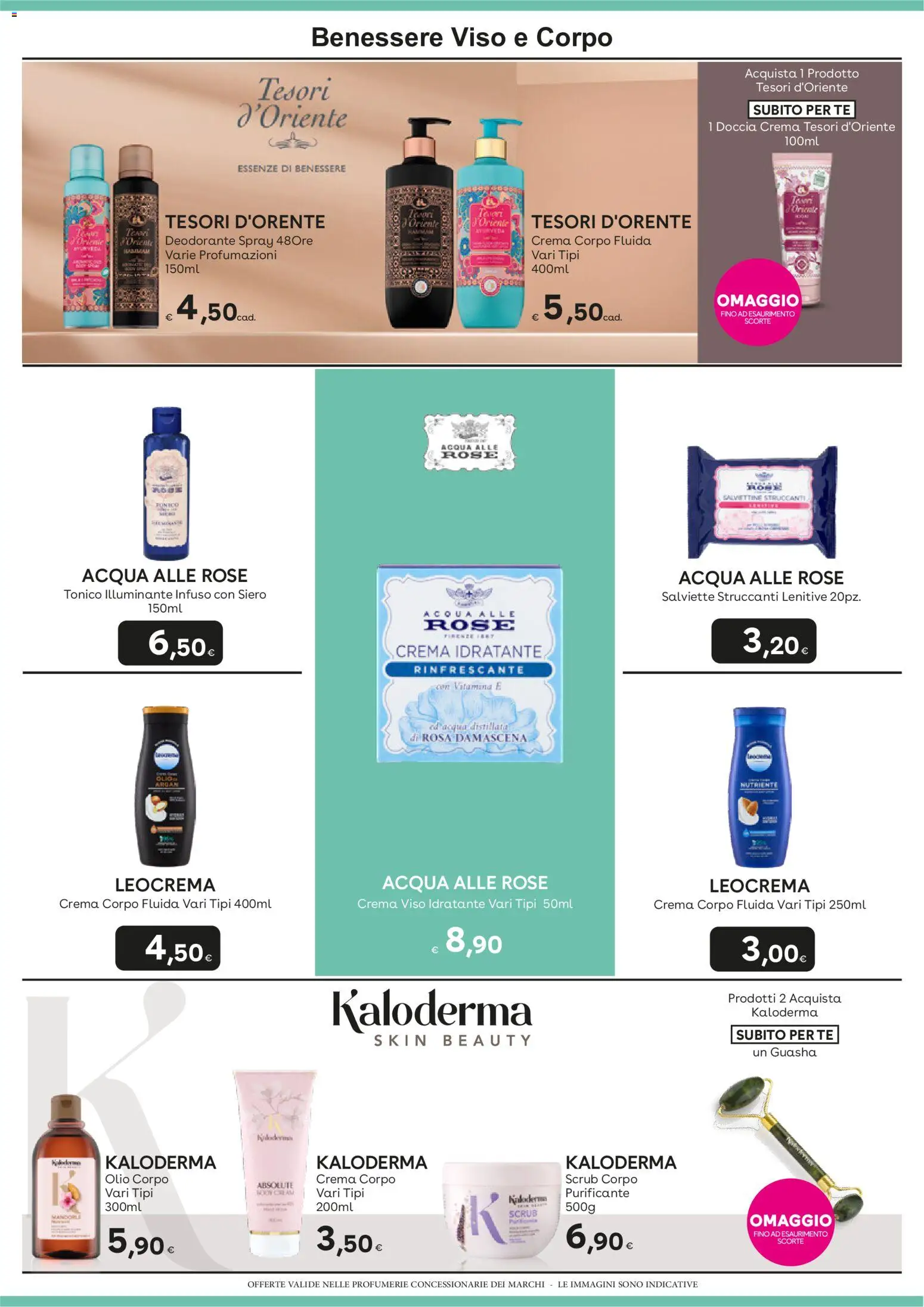 Volantino Idea bellezza del 02/10/2026 | Pagina: 9 | Prodotti: Salviette struccanti, Crema viso, Acqua, Olio