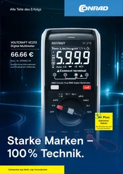 Conrad Starke Marken ab 05.10.2026 gültig
