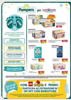 Anteprima del volantino Bimbo store volantino valido a partire dal 27/08/2026 | Pagina: 6 | Prodotti: LEGO DUPLO, Mutandine, Assorbenti, LEGO