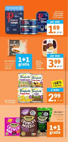 HOLIE'S CRUNCHY MUESLI CHOCOLATE, Holie's crunchy muesli chocolate - Voorbeeld van een folder van Albert Heijn, geldig van 07-09-2026 | Pagina: 17