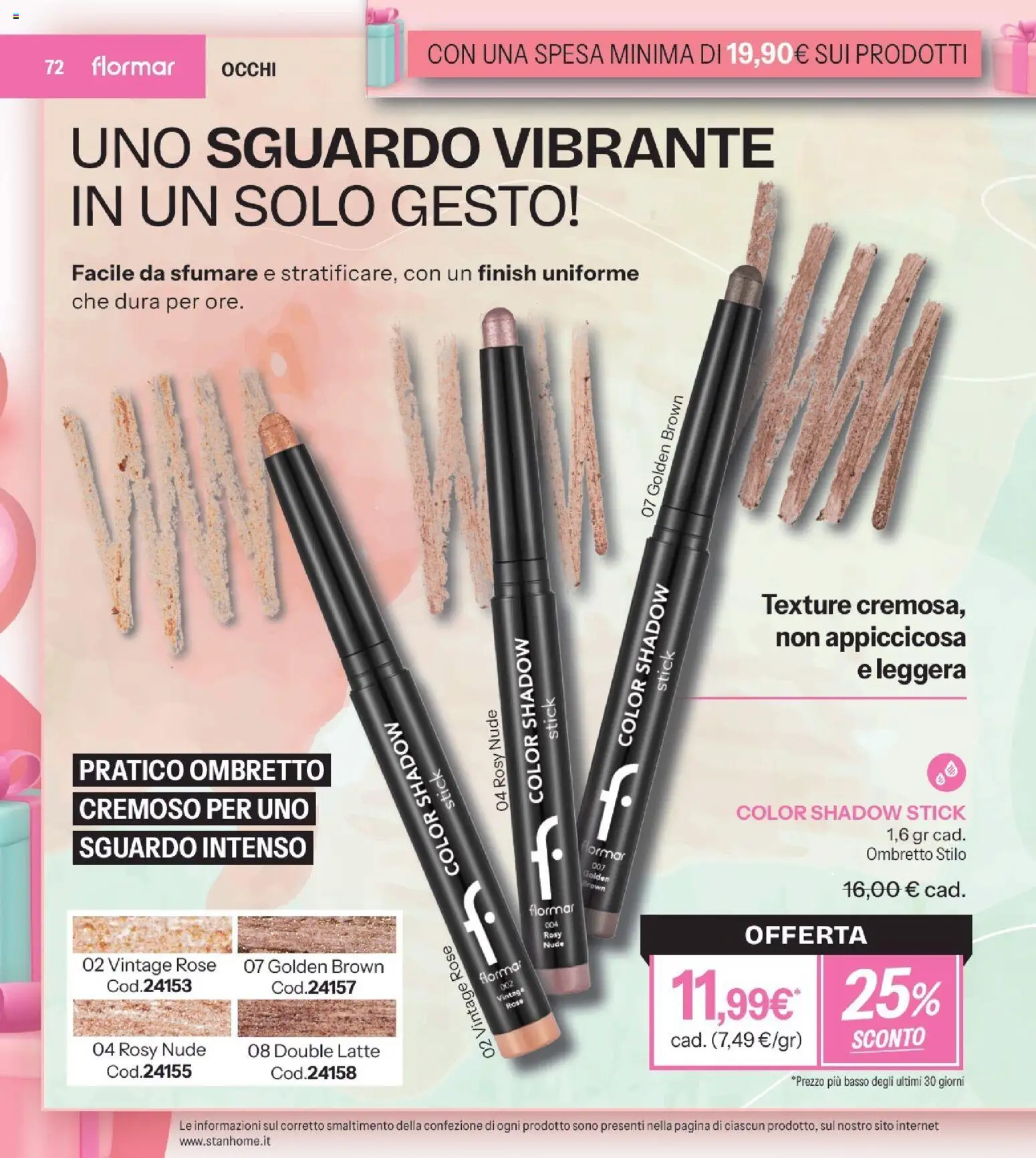 Volantino Stanhome del 29/09/2026 | Pagina: 72 | Prodotti: Mascara, Tè