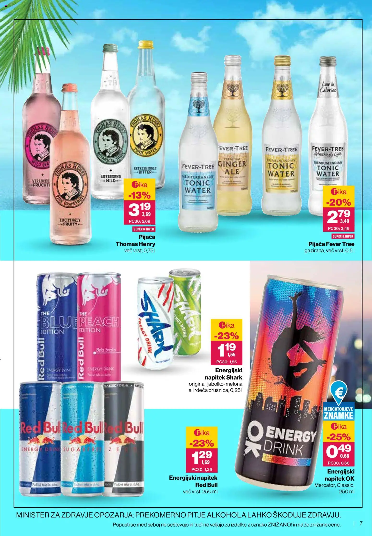 Novi Mercator katalog ponudbe – veljaven od 27.05.2026 | Stran: 7 | Izdelki: Energijski napitek