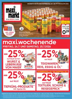 Maximarkt Flugblatt ab 23.07.2026 gültig