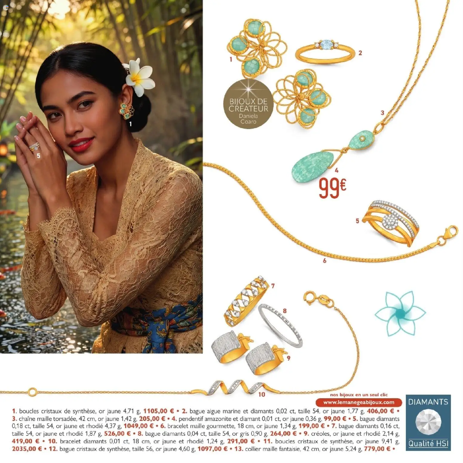 {H1} | Page: 4 | Produits: Collier, Bracelet, Bague, Pendentif