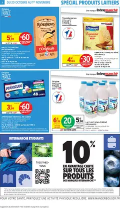 Intermarché - Prévisualisation de Intermarché catalogue valide à partir de 20/10/2026 | Page: 6 | Produits: Râpe, Bouteille, Lait, Cocktail