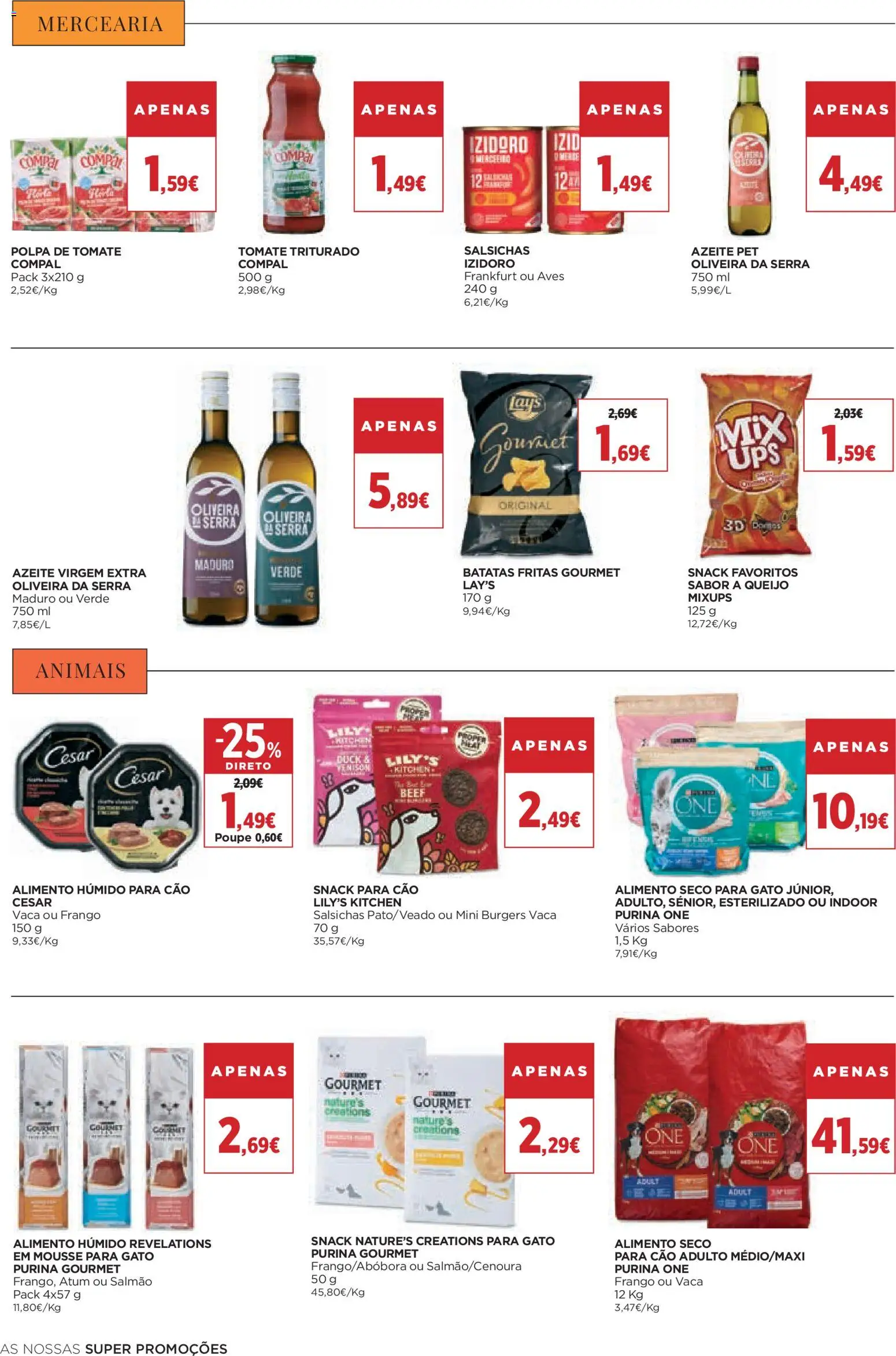 El Corte Ingles folheto │ válido de 08.05.2026 | Página: 22 | Produtos: Purina one, Frango, Queijo, Tomate
