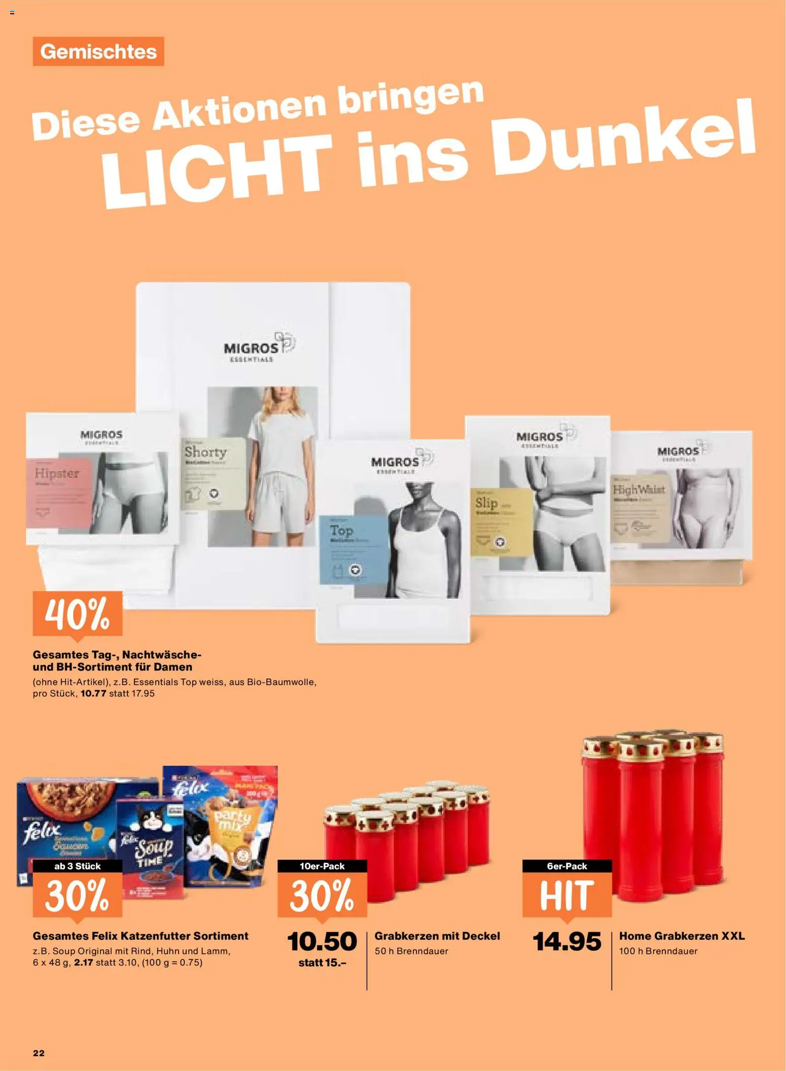 Migros aktionen – gültig ab 22.10.2026 | Seite: 22