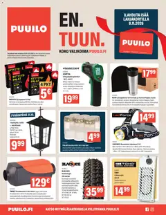 Puuilo-mainoslehti voimassa 26/10/2026 alkaen