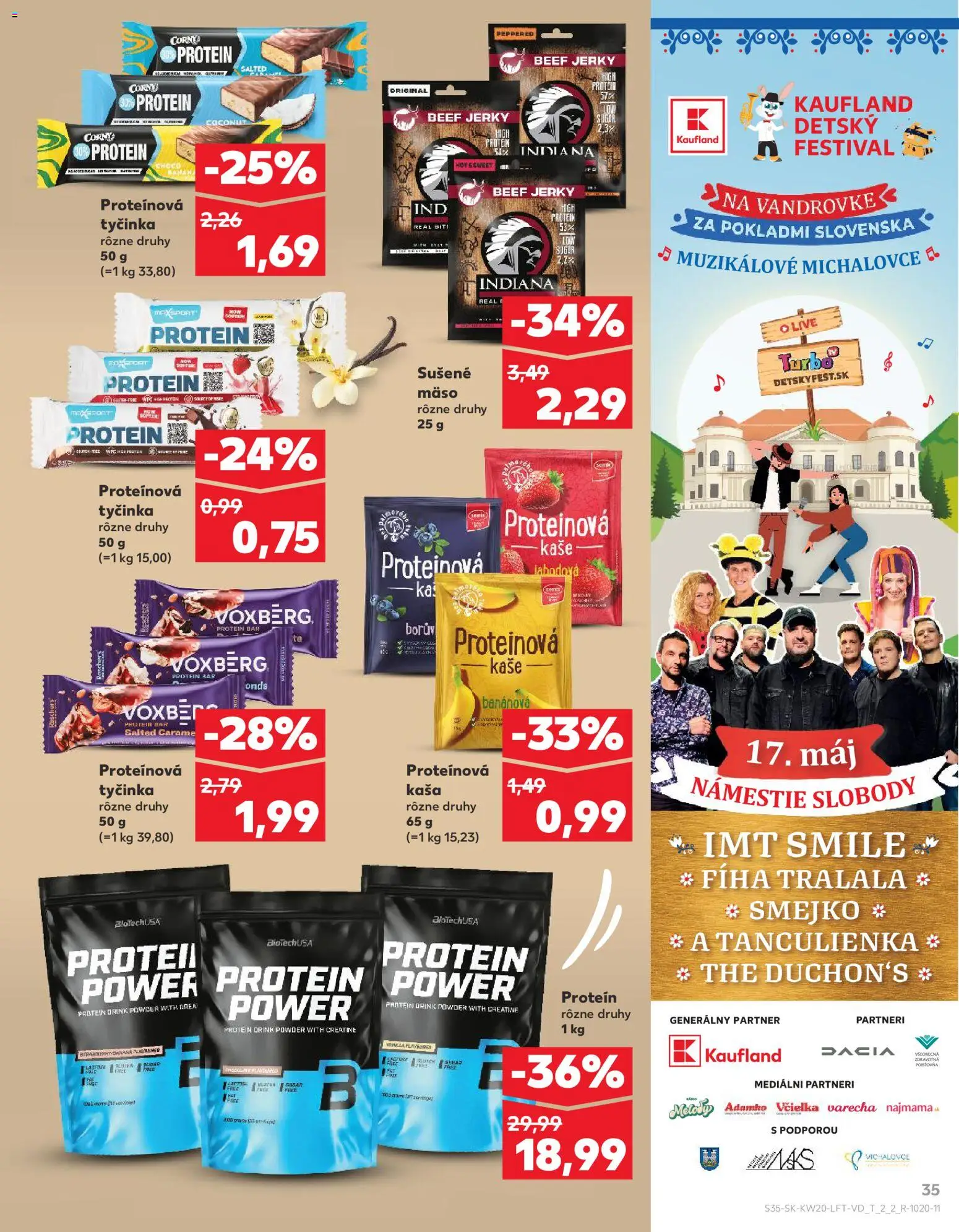 Nové Kaufland akcie – leták je platný od 14.05.2026 | Strana: 35