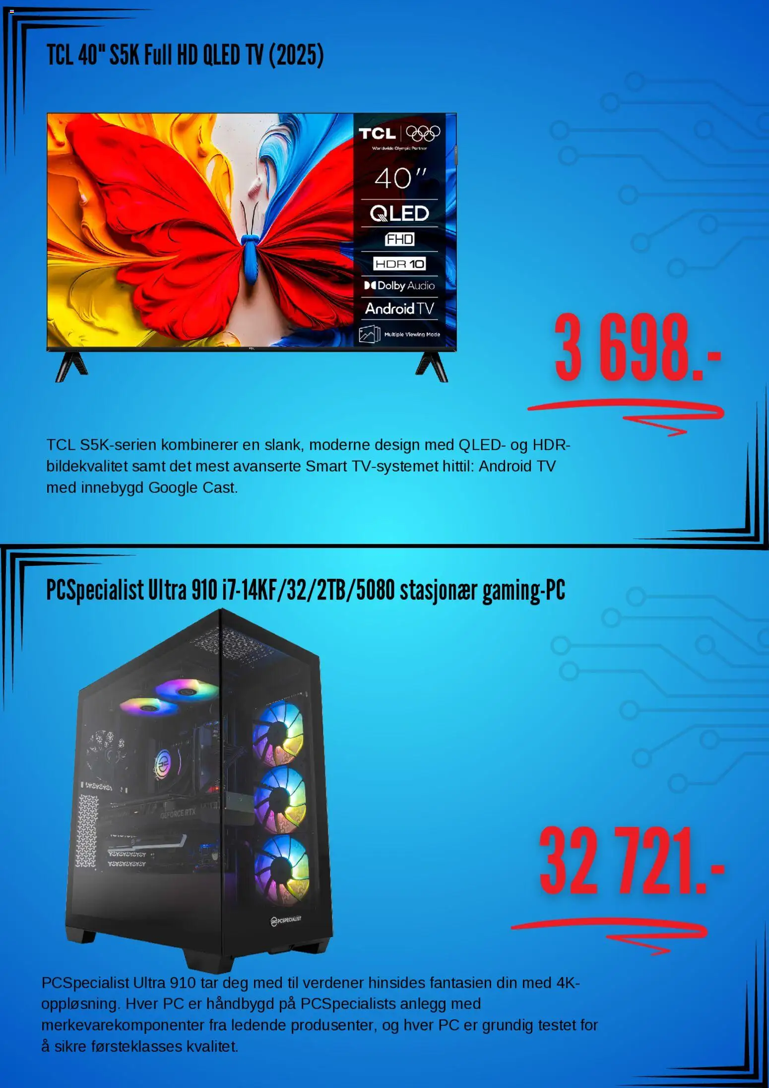 {H1} | Side: 4 | Produkter: Pc, Tv
